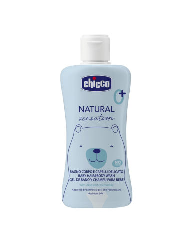 Chicco - Baby Detergente Corpo e Capelli Natural Sensation 200 ml