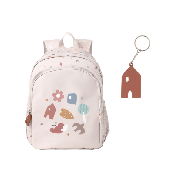 Tutete - Zainetto medio + Portachiavi personalizzabile